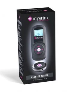 Mystim Cluster Buster E-stim Unit - Black -Cheap Mystim Store 214223 5