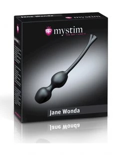 Mystim Jane Wonda Geisha Duo Balls - Black -Cheap Mystim Store 214226 2