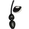 Mystim Jane Untamed Geisha Balls - Black - 8.1 Inch