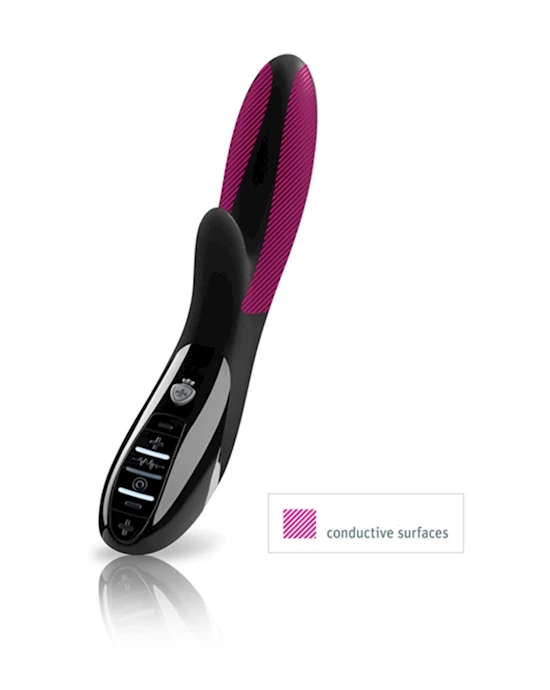 Mystim Daring Danny E-stim Vibrator - Black - 10.6 Inch 3 Mystim Daring Danny E-stim Vibrator - Black - 10.6 Inch - Image 3