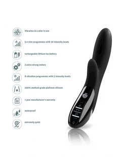 Mystim Daring Danny E-stim Vibrator - Black - 10.6 Inch 10 Mystim Daring Danny E-stim Vibrator - Black - 10.6 Inch -Cheap Mystim Store 214367 3