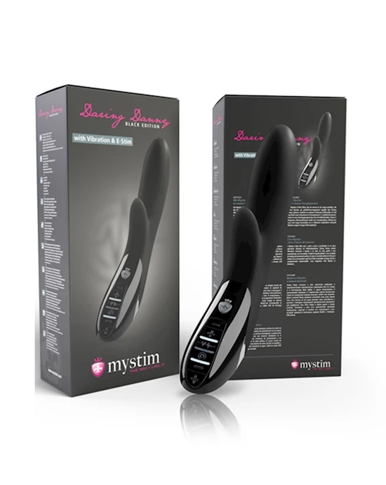 Mystim Daring Danny E-stim Vibrator - Black - 10.6 Inch 6 Mystim Daring Danny E-stim Vibrator - Black - 10.6 Inch - Image 6