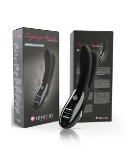 Mystim Tingling Aparte E-stim Vibrator - Black - 9.8 Inch 14 Mystim Tingling Aparte E-stim Vibrator - Black - 9.8 Inch -Cheap Mystim Store 214371 6