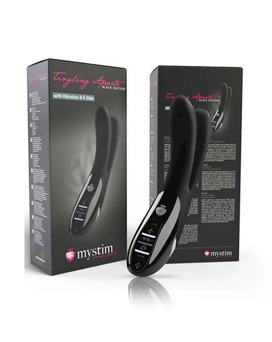 Mystim Tingling Aparte E-stim Vibrator - Black - 9.8 Inch 7 Mystim Tingling Aparte E-stim Vibrator - Black - 9.8 Inch - Image 7
