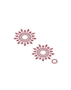 Mystim Petits Joujoux Gloria Body Jewelery - Set Of 2 - Red - Set Of 2