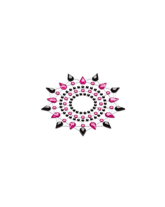 Mystim Petits Joujoux Gloria Body Jewelery - Set Of 2 - Pink/black - Set Of 2 2 Mystim Petits Joujoux Gloria Body Jewelery - Set Of 2 - Pink/black - Set Of 2 - Image 2
