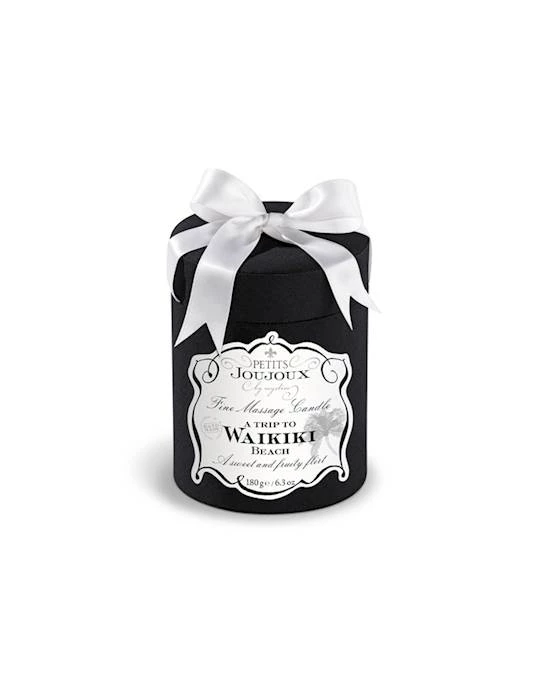 Mystim Petits Joujoux A Trip To Waikiki Beach Massage Candle - 190g - 190g 2 Mystim Petits Joujoux A Trip To Waikiki Beach Massage Candle - 190g - 190g - Image 2