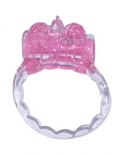 POP By Share Satisfaction Share Satisfaction Vibrating Cock Ring - Pink