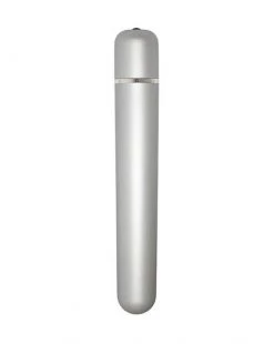POP By Share Satisfaction Share Satisfaction Classic Vibrator - Silver - 8.6 Inch