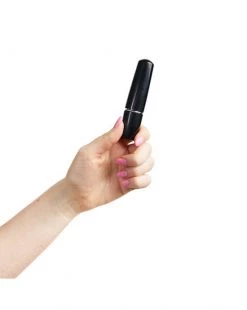 POP By Share Satisfaction Share Satisfaction Lipstick Vibrator - Black/red -Cheap Mystim Store 234246 3