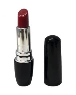 POP By Share Satisfaction Share Satisfaction Lipstick Vibrator - Black/red