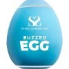 POP By Share Satisfaction Share Satisfaction Masturbator Egg - Buzzed - Orange