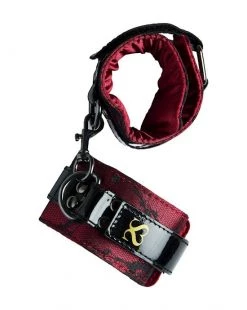 Share Satisfaction Luxury Handcuffs - Burgandy