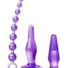 POP By Share Satisfaction Share Satisfaction Anal Trainer Kit - Purple - 9 Inch