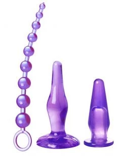 POP By Share Satisfaction Share Satisfaction Anal Trainer Kit - Purple - 9 Inch