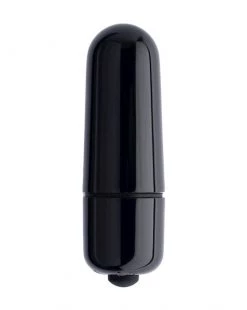POP By Share Satisfaction Share Satisfaction Waterproof Vibrating Bullet - Black - 2.1 Inch