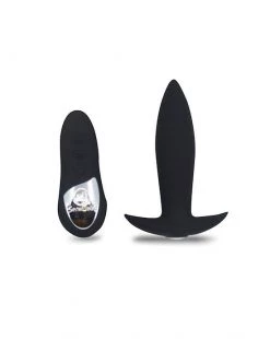 Nu Sensuelle Remote Control Mini Plug - Black - 3.9 Inch