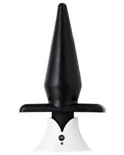 Nu Sensuelle Homme Butt Plug Black - Black - 3.8 Inch