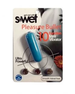 Nu Sensuelle S-wet Pleasure Bullet - Blue