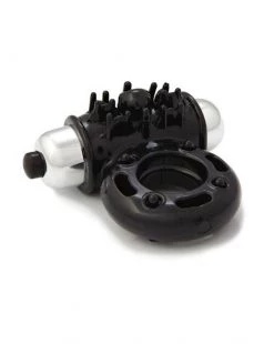 Nu Sensuelle S-wet Bullet Cockring - Black