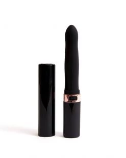 Nu Sensuelle Cache 20 Function Rechargeable Covered Vibe - Black
