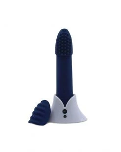 Nu Sensuelle Point Plus 20 Function Bullet - Blue - 3.6 Inch