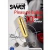 Nu Sensuelle S-wet Pleasure Bullet - Gold - 3.1 Inch