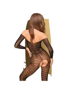 Penthouse Lingerie Dreamy Diva Bodystocking - Black - One Size -Cheap Mystim Store 262624 2